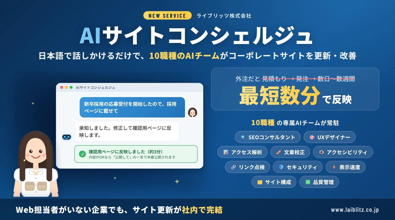 AIサイトコンシェルジュ